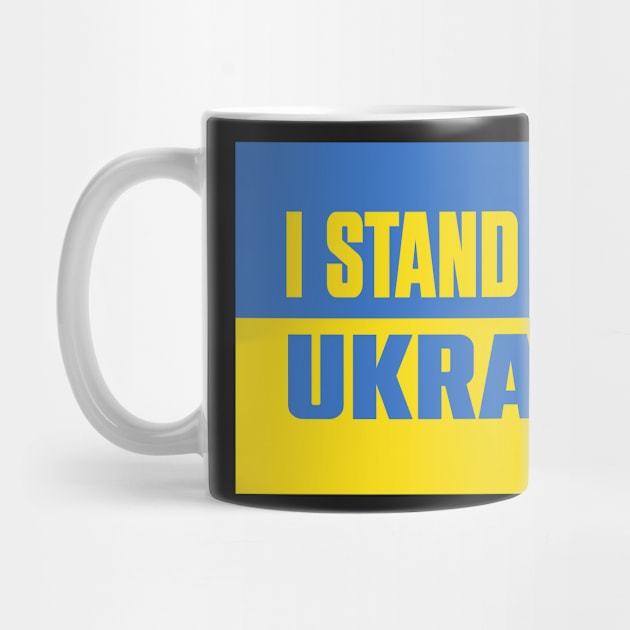 I STAND WITH UKRAINE by lounesartdessin